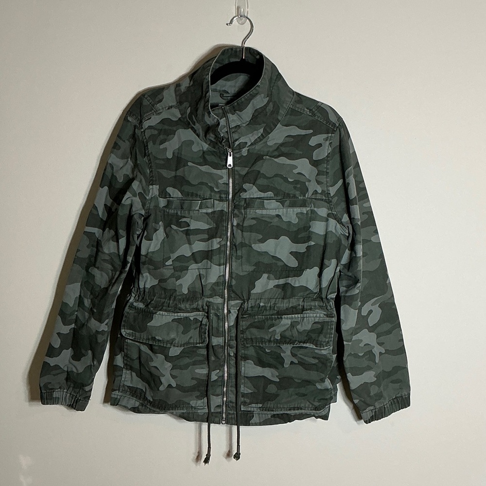 Old Navy Green Camo Utility Jacket